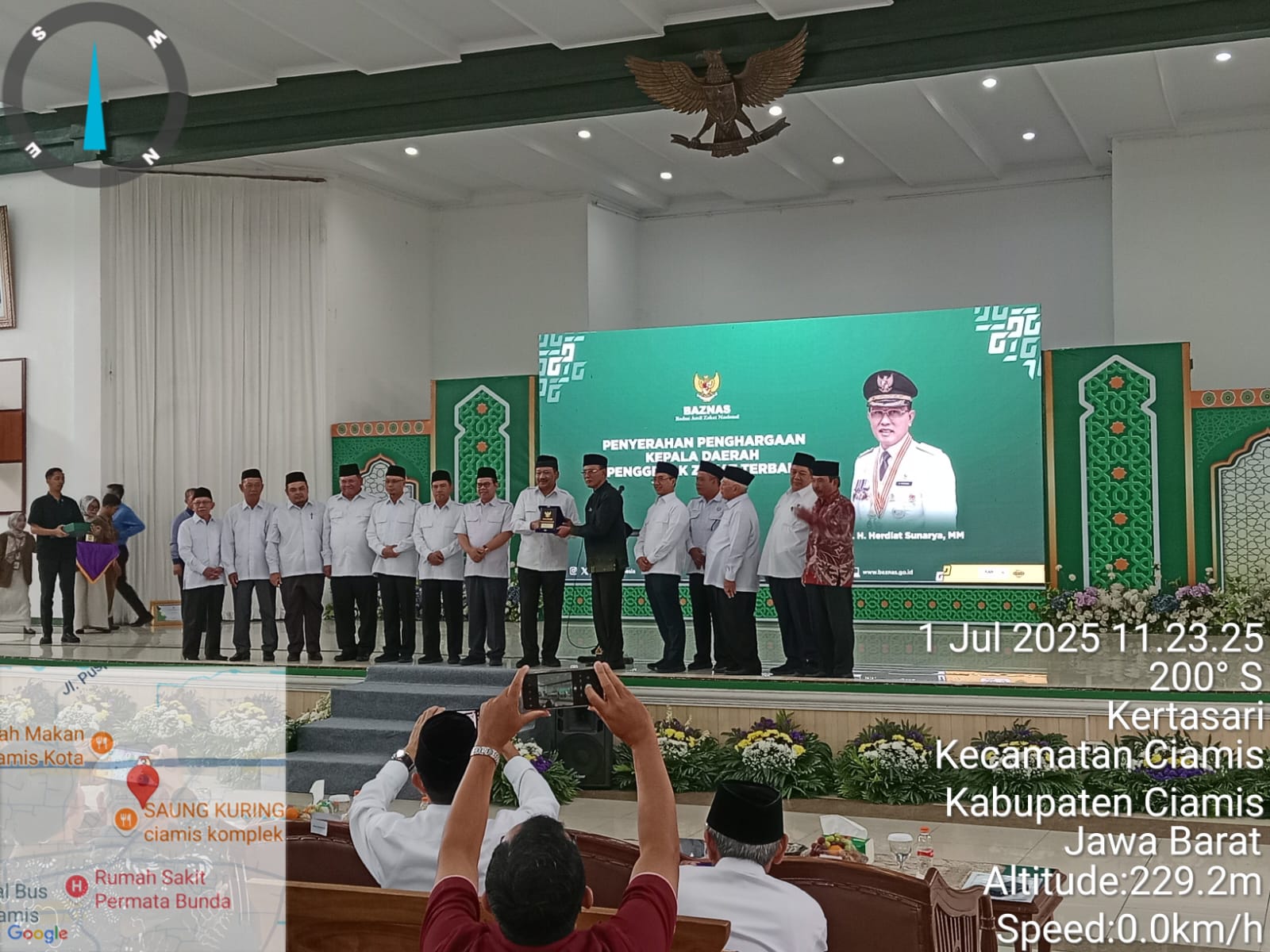 Baznas Kabupaten Ciamis Raih Penghargaan Nasional dan Salurkan 100 Unit Rumah Layak Huni Baznas (RLHB) dari Infak Ramadhan 1446 H